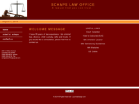 ROBERT SCHAPS website screenshot