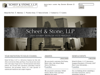 C JOHN SCHEEF III website screenshot