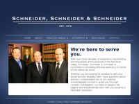MAC SCHNEIDER website screenshot
