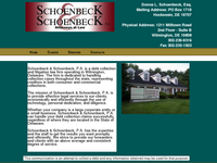 DONNA SCHOENBECK website screenshot