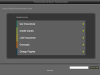 MAURICE SCHOENBERGER website screenshot