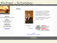 MICHAEL SCHREIBER website screenshot