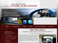 DANIEL SCHULEFAND website screenshot