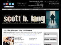 SCOTT LANG website screenshot