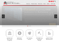 SCOTT CLARK website screenshot