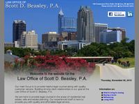 SCOTT BEASLEY website screenshot