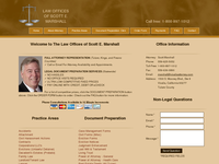SCOTT MARSHALL website screenshot