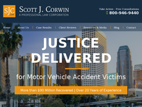 SCOTT CORWIN website screenshot