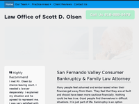 SCOTT OLSEN website screenshot