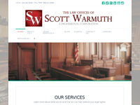 SCOTT WARMUTH website screenshot