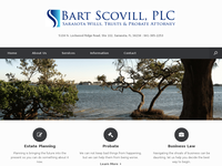 BART SCOVILL website screenshot
