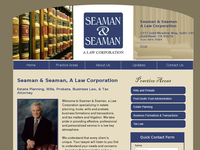 WAREHAM SEAMAN JR website screenshot