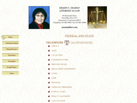 EILEEN SEAMAN website screenshot