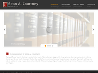 SEAN COURTNEY website screenshot