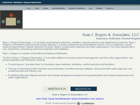 SEAN ROGERS website screenshot