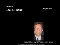 JOEL SELIK website screenshot