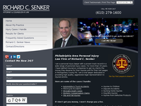 RICHARD SENKER website screenshot