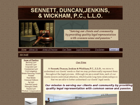 JOHN SENNETT website screenshot