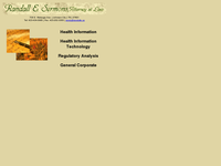 RANDALL SERMONS website screenshot