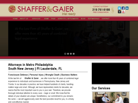 MICHAEL SHAFFER website screenshot
