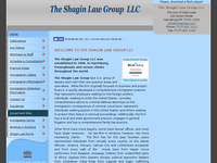 CRAIG SHAGIN website screenshot