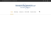 CHRISTOPHER SHAKER website screenshot