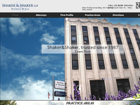 ROBERT SHAKER website screenshot