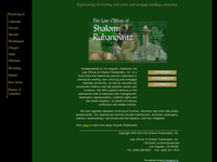 SHALOM RUBANOWITZ website screenshot