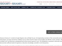 GEORGE SHAMY JR website screenshot