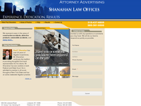 PAUL SHANAHAN website screenshot