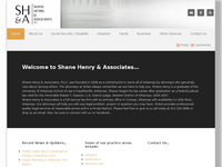 SHANE HENRY website screenshot