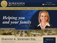SHANNON SORENSEN website screenshot