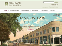 WALTER SHANNON website screenshot