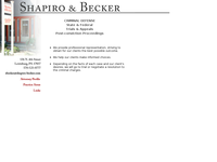 ANNE SHAPIRO website screenshot