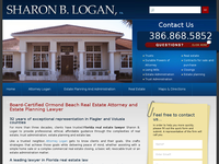 SHARON LOGAN website screenshot