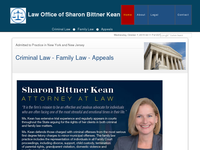 SHARON KEAN website screenshot
