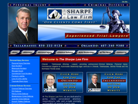 BILL SHARPE website screenshot