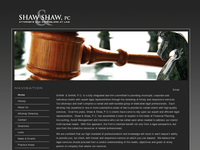 JAMES SHAW website screenshot