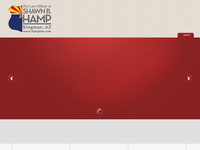SHAWN HAMP website screenshot