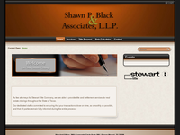 SHAWN BLACK website screenshot