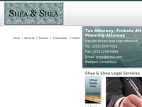 GERALD SHEA website screenshot