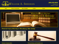 WILLIAM SHEEHAN website screenshot