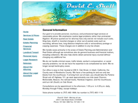 DAVID SHELL website screenshot