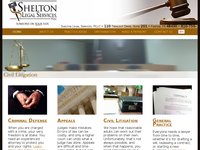 STEVEN SHELTON website screenshot