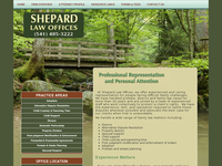 LYNN SHEPARD website screenshot