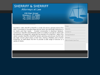 ANDREW SHERRIFF website screenshot