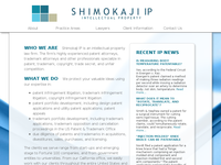 MICHAEL SHIMOKAJI website screenshot