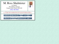M ROSS SHULMISTER website screenshot