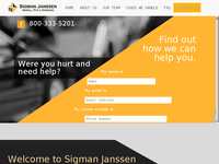 THOMAS JANSSEN website screenshot