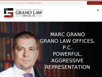 MARC GRANO website screenshot
